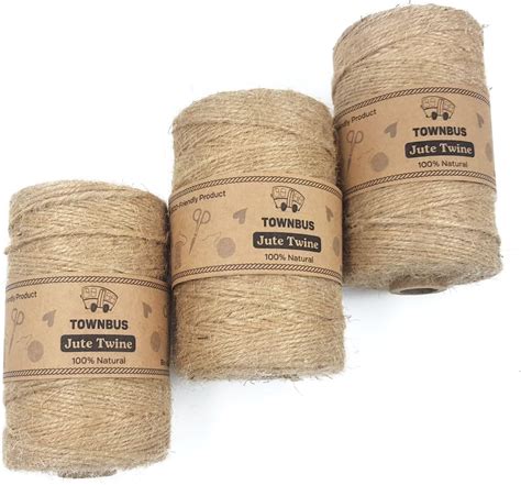 Tenn Well Mm Jute Twine Feet Braided Natural Jute Rope For