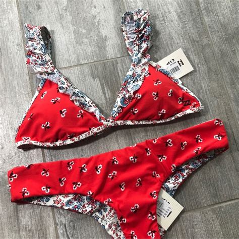 Billabong Swim Billabong Reversible Floral Away Bikini Poshmark