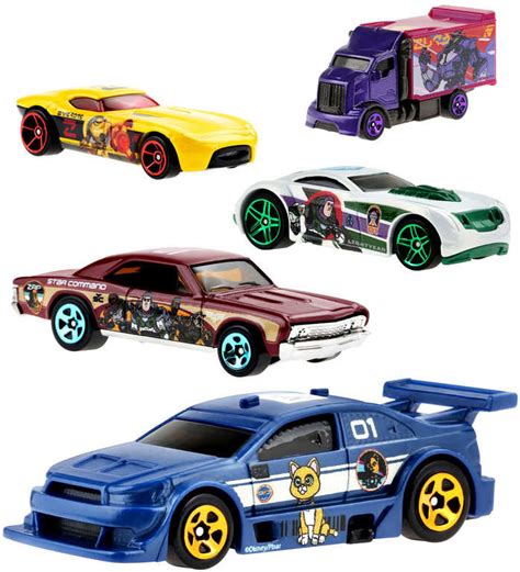 Mattel Hot Wheels Auto T Matick Buzz Rake K Druh D Tsk Hra Ka Hra Ky Uff Cz