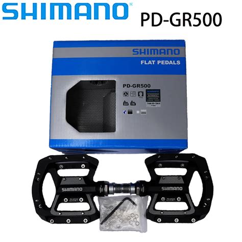 Shimano Pd Gr500 Flat Flat Pedal Mtb Trail Enduro Bmx Bicycle Pedals