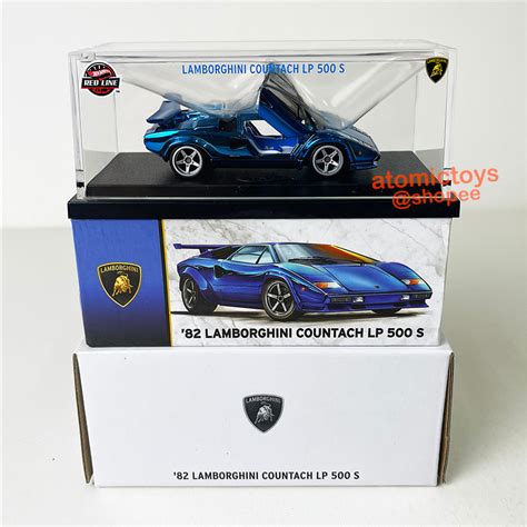 Hot Wheels RLC SELECTIONs 82 Lamborghini Countach LP 500 S 2022 Shopee Malaysia