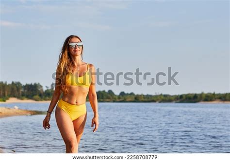 Sexy Model Sunbathing Bikini Beautiful Woman Stock Photo 2258708779 Shutterstock