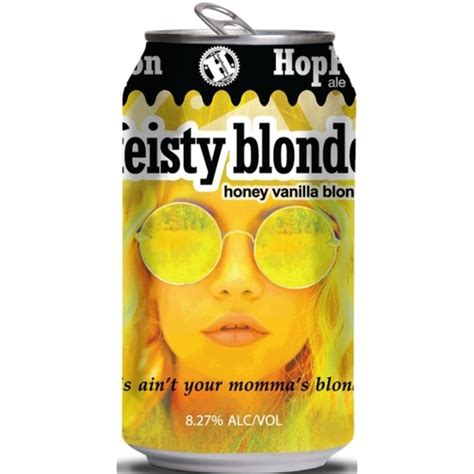 Hop Fusion Feisty Blonde Cans