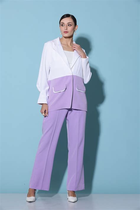 Lavender Mist Blazer Set