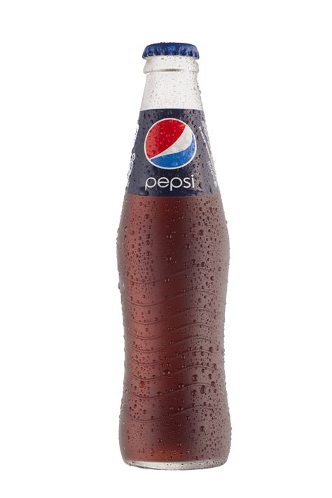 Glass Bottle Pepsi Transparent Png Stickpng