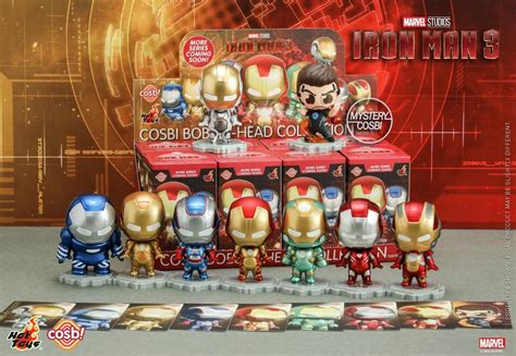 原盒8隻未開封 Hot Toys Marvel Cosbi Ironman Iron man Series 2 鐵甲奇俠3 第二彈 興趣及遊戲 玩具 遊戲類 Carousell