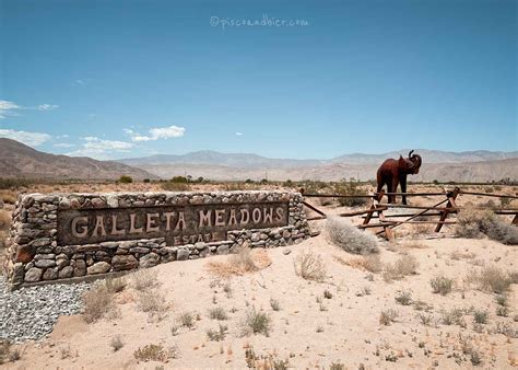 Visiting The Borrego Springs Sculptures At Galleta Meadows & Anza Borrego