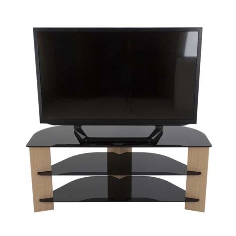 Corner Glass Tv Stands Flat Screens Glass Designs