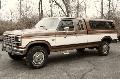 No Reserve 1985 Ford F 250 Xlt Lariat Supercab 4x4 For Sale On Bat