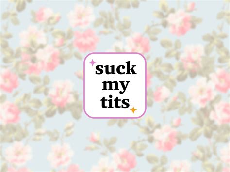 Suck My Tits Sticker Feminist Stickers Fuck The Patriarchy Funny Adult Sticker Etsy