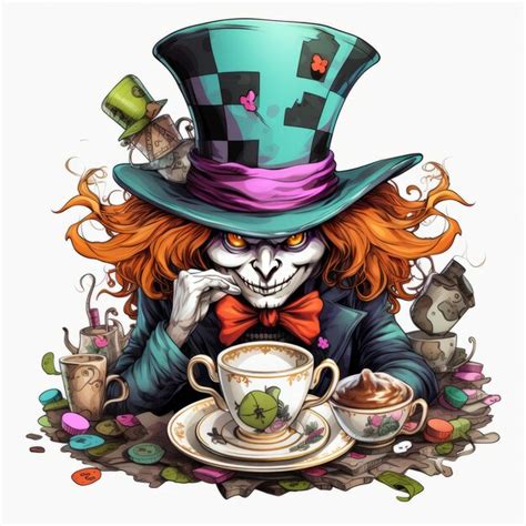 Alice In Wonderland Mad Hatter Clip Art