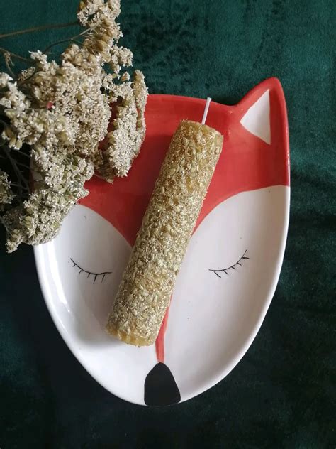 Свечи с тысячелистником из вощины в интернет-магазине Ярмарка Мастеров ...