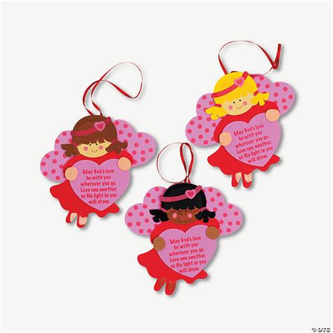 Inspirational Valentine Angel Ornament Craft Kit - Discontinued