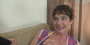 GRANNYBET Hot Grandma In Stockings Riding Big Cock Porn Videos