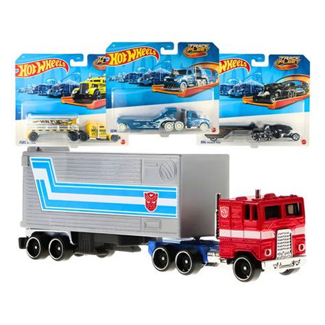 Caminhão Hot Wheels Track Fleet Mattel Original Sortido Brinquedo Carrinho Monstro Original