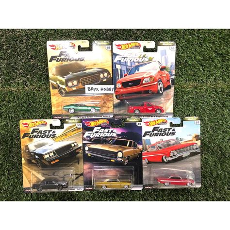 Hot Wheels Premium Fast Furious Motor City Muscle Case G Gbw