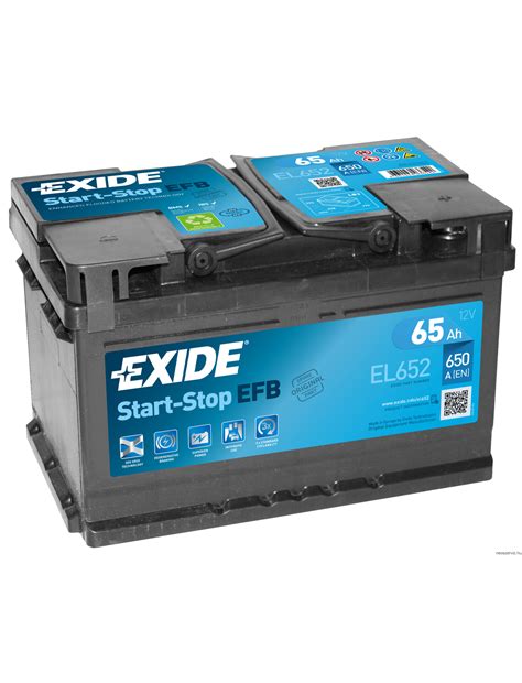 EXIDE ECM EL652 12V 65Ah 650A akkumulátor J AKKUMULÁTOROK