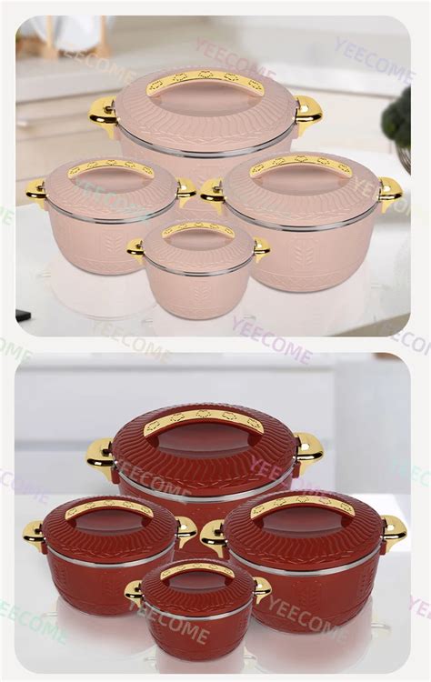 Discount Promotional Style Hot Pot Food Warmer Set Pcs Food Warmer Container Stainless Steel