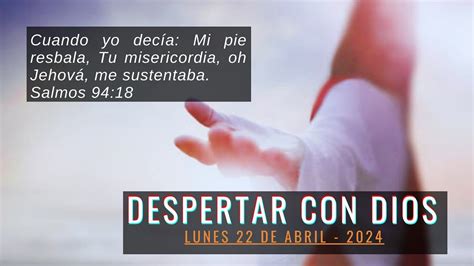 Devocional Despertar Con Dios Tema Tu Misericordia Oh Jehov Me