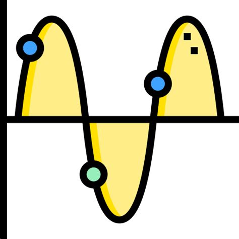 Transverse Wave Detailed Straight Lineal Color Icon