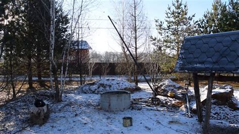 Устранение смещения колец колодца часть 13 - YouTube