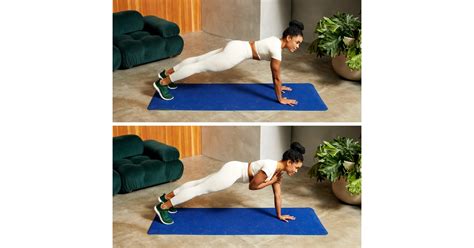 Plank Variation Plank Shoulder Taps Plank Exercise Benefits Form