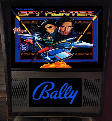 Spy Hunter Mod Music Bally Full Dmd Backglasses Virtual