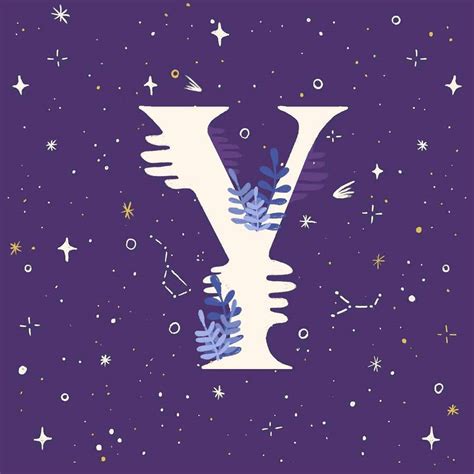 Download Letter Y Purple Background Wallpaper