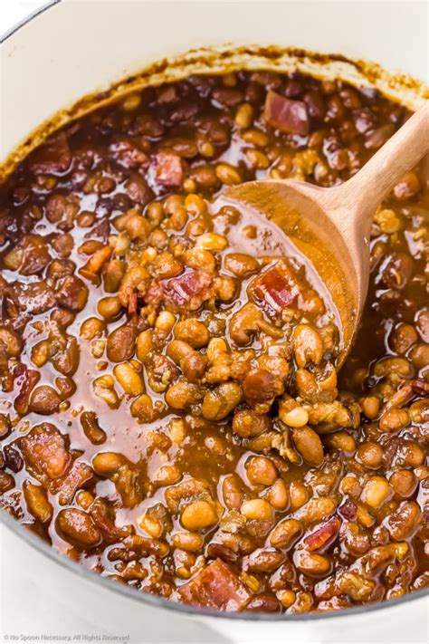 Easy Baked Beans Recipe - No Spoon Necessary