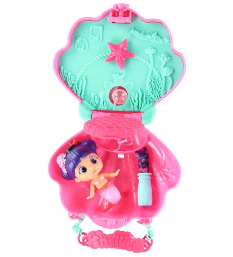 Bloopies Shellies - 5 Parts - Pink w. Mermaid 30 Days Return