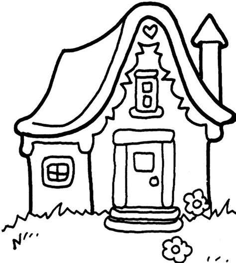 Printable Coloring Pages House