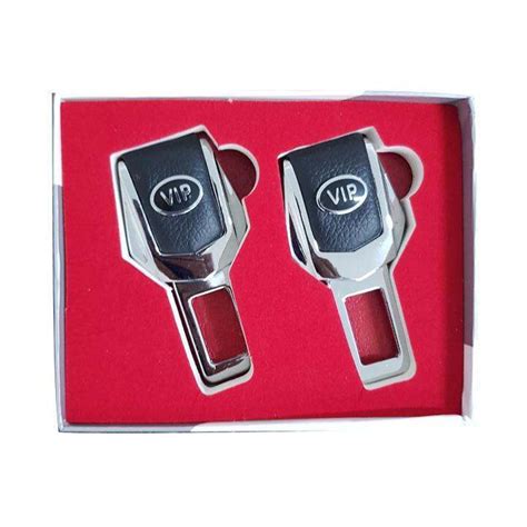 Bộ 2 Chiếc Chốt Khóa Dây đai An Toàn Dành Cho Xe ô Tô Xe Hơi Logo Vip