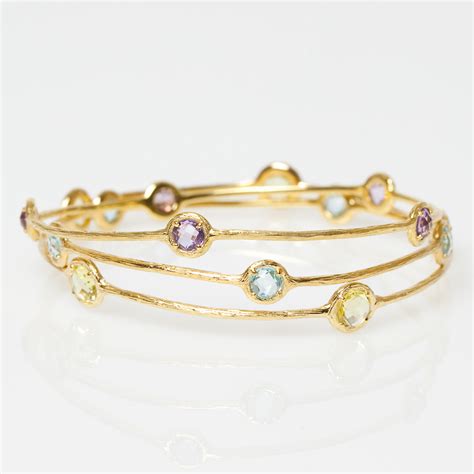 Gemstone Bangle Bracelets Gumps