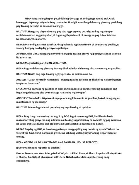 Balitaan Pdf