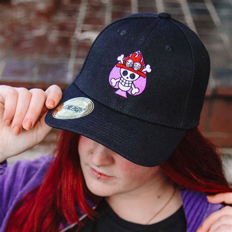 One Piece - Portgas D. Ace Skull Baseball Cap | Elbenwald