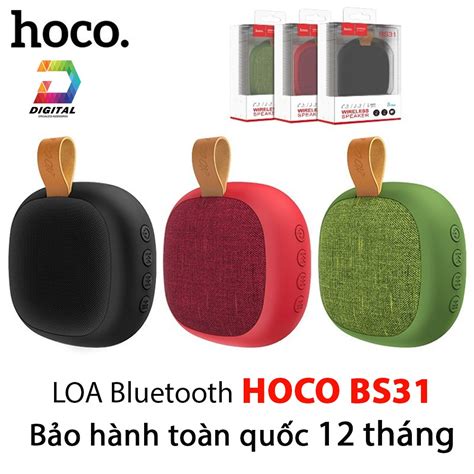 Loa bluetooth mini Hoco BS31 chính hãng bảo hành 12 tháng | Shopee Việt Nam