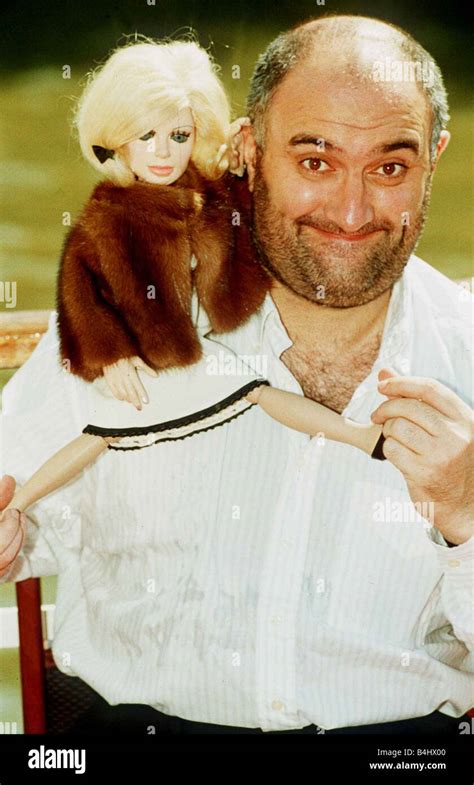 Alexei Sayle British Comedian And Actor With Thunderbirds Puppet Lady