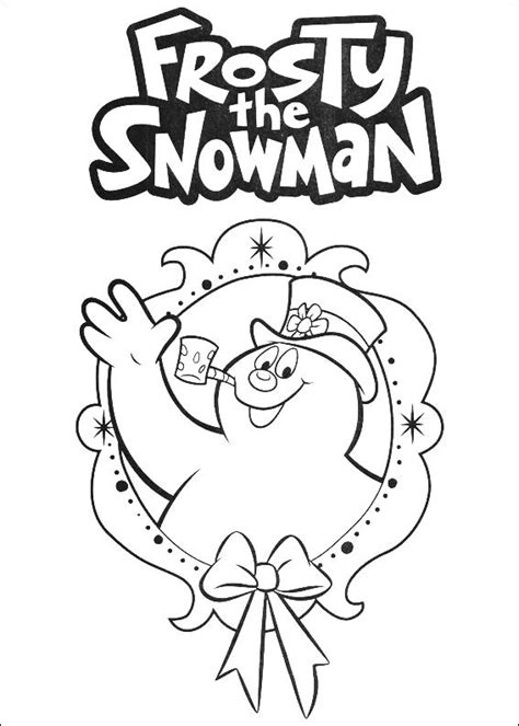 Frosty the Snowman: Coloring Pages & Books - 100% FREE and printable!