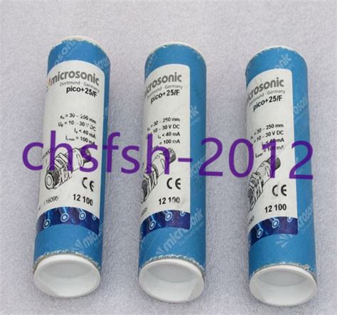 1 Pcs New Microsonic Ultrasonic Sensor Pico25f Ebay