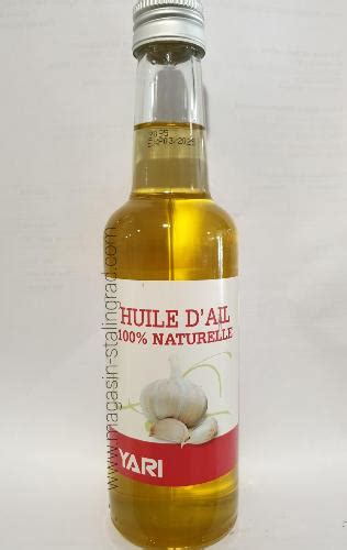 Huile D Ail Naturelle Yari 250ml 6 50 Euros