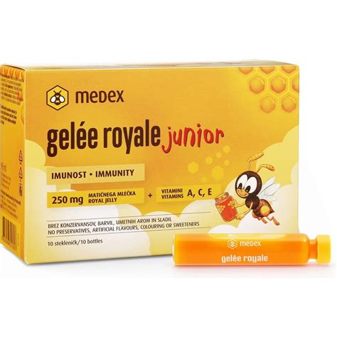 Gelée Royal Junior, 90 ml - Medex - VitalAbo online shop