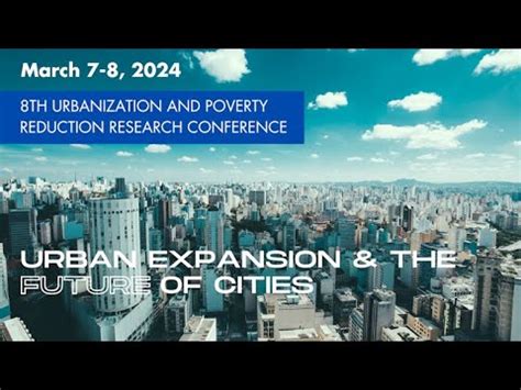 Th Urbanization And Poverty Reduction Research Conference Welcoming