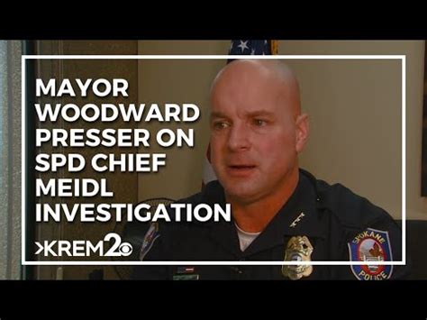 Watch Spokane Mayor Discusses Investigation Into Police Chief Craig