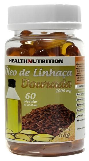 KIT 2 ÓLEO DE LINHAÇA DOURADA 120 CÁPSULAS 1000mg HEALTH NUTRITION