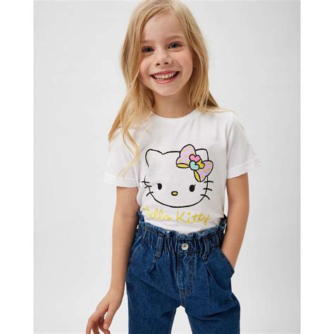 Футболка Hello Kitty страна производства Индия S24LC34223001NSkg00 ...