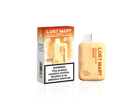 Banana Duo Ice Lost Mary Os5000 Disposable Vape Pen