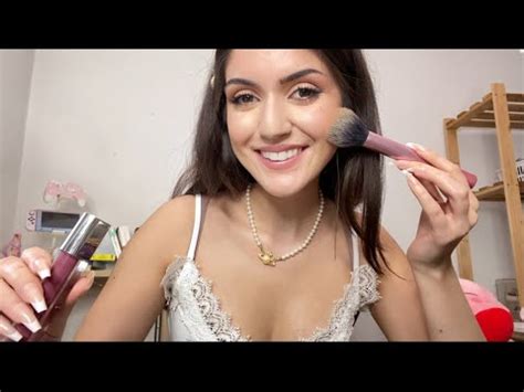 Asmr Doing My Makeup Tingly Tapping And Whispering To Help You Relax