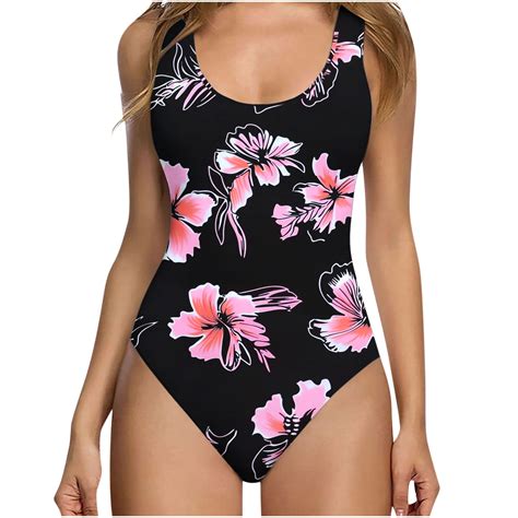 Diskebuiss Th Of July Print Womens Swimsuits Summer Bikini Padded Backless Plus Size Beach
