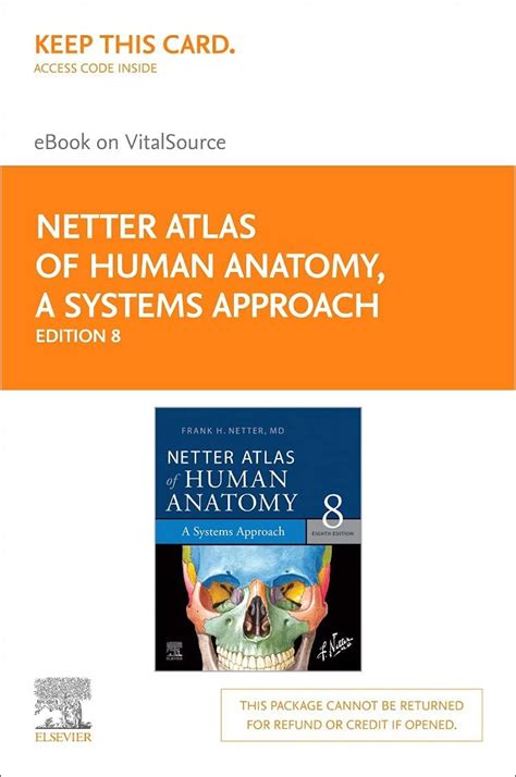 Netter Atlas Of Human Anatomy A Systems Approach Elsevier E Book On