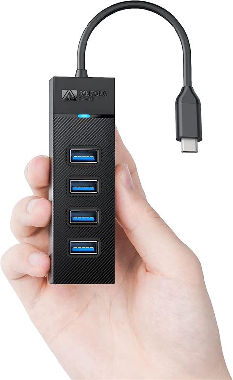 Amazon Ports Usb C Hub Sanzang Usb Hub Gbps Usb C